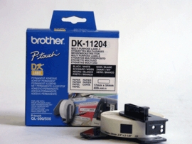 Pilt Brother | DK-11204 Multi Purpose Labels | White | DK | 17mm x 54mm
