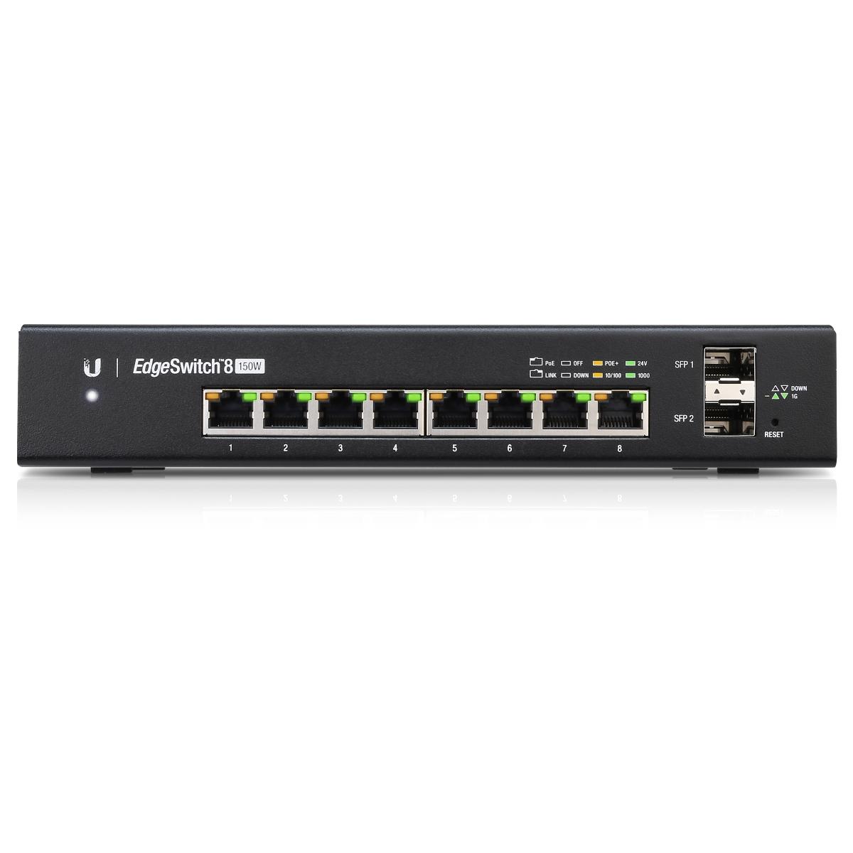 Pilt Ubiquiti | Edgeswitch | ES-8-150W | Web managed | Desktop | 12 month(s)