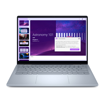 Pilt Dell Plus 2-in-1 DB04250 | Ice Blue | 14 " | WVA | Touchscreen | FHD+ | 1920 x 1200 pixels | Intel Core Ultra 9 | 288V | 32 GB | LPDDR5X | Solid-state drive capacity 1000 GB | Intel Arc Graphics | Windows 11 Pro | 802.11be | Keyboard language English | Keyboard backlit | Warranty 36 month(s) | Battery warranty 12 month(s)