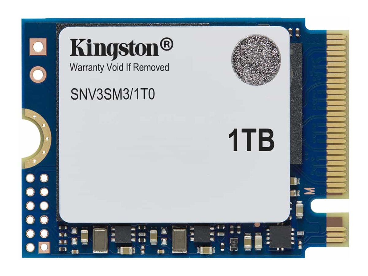 Pilt Kingston SSD | NV3 | 1000 GB | SSD form factor M.2 2230 | Solid-state drive interface PCIe 4.0 x4 NVMe | Read speed 6000 MB/s | Write speed 4000 MB/s