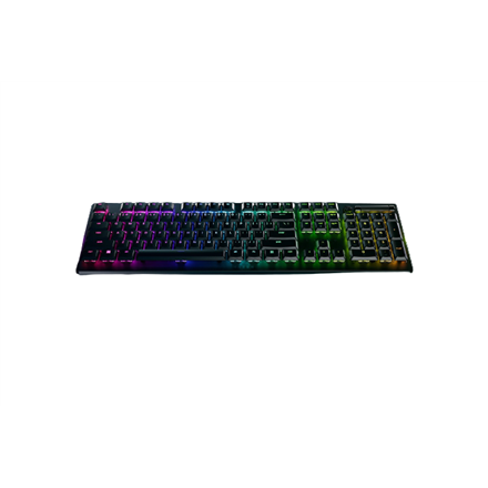 Pilt Razer | Gaming Keyboard | Deathstalker V2 Pro | Gaming Keyboard | RGB LED light | US | Wireless | Black | Bluetooth | Numeric keypad | Optical Switches (Linear) | Wireless connection