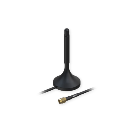 Pilt Teltonika Wi-Fi Magnetic SMA Antenna | PR1KRF30 | Gain 3 dB | 2400-2500 GHz | Antenna connector type RP-SMA Male