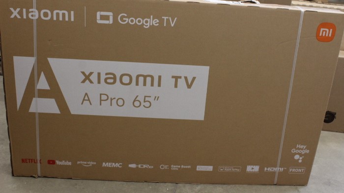Pilt SALE OUT. Xiaomi QLED TV A Pro 2026 65" | Xiaomi QLED TV A Pro 2026 | 65 | Smart TV | Google TV | 4K UHD | DAMAGED PACKAGING