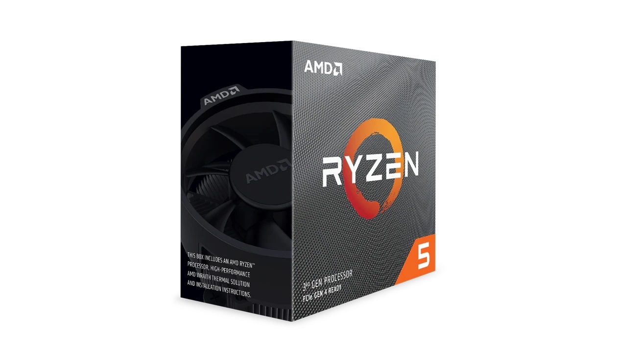 Pilt AMD | Ryzen 5 5500 | 3.6 GHz | AM4 | Processor threads 12 | AMD | Processor cores 6