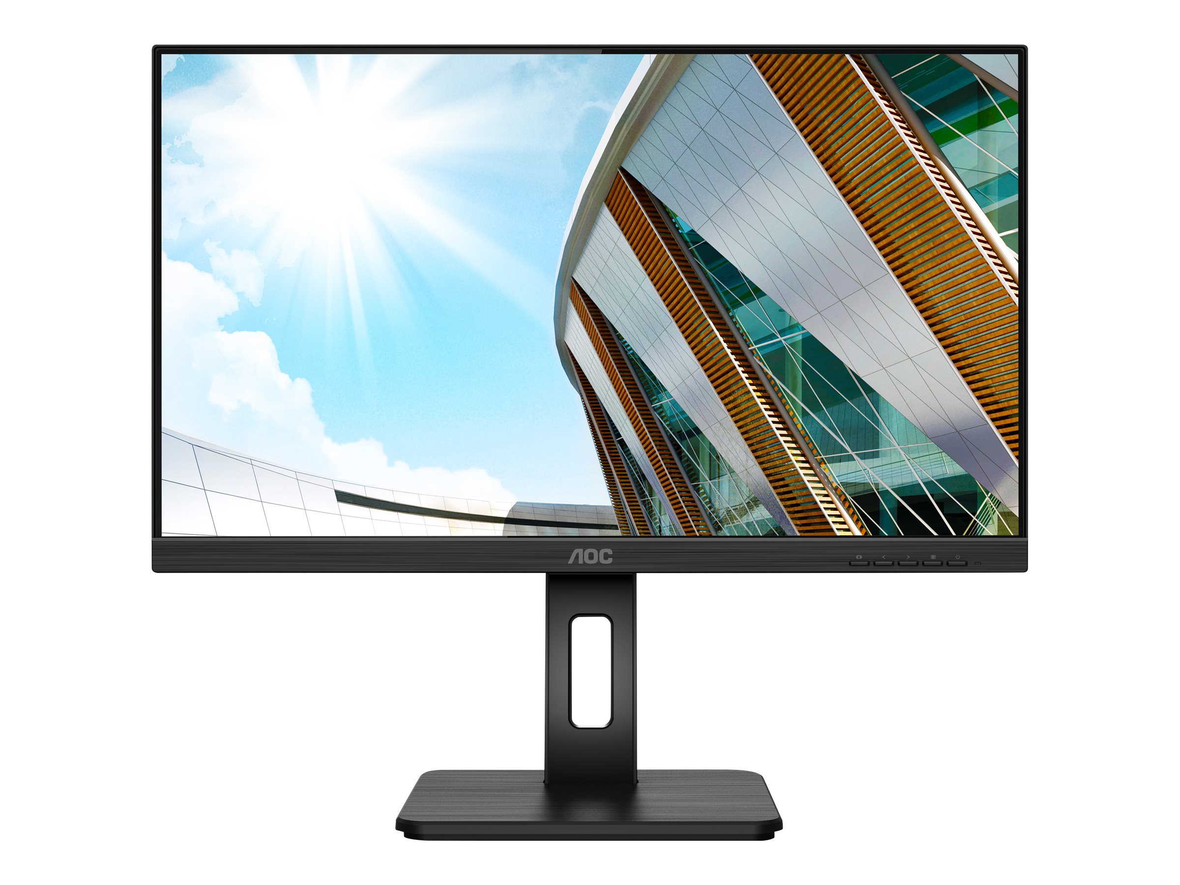 Pilt AOC | Q24P2Q | 23.8 " | IPS | QHD | 16:9 | 75 Hz | 4 ms | 2560 x 1440 | 250 cd/m² | Headphone out (3.5mm) | HDMI ports quantity 1 | Black | Warranty 36 month(s)