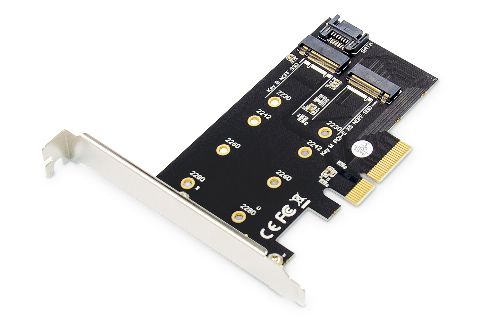 Pilt Digitus | M.2 NGFF / NVMe SSD PCI Express 3.0 (x4) Add-On Card | DS-33170