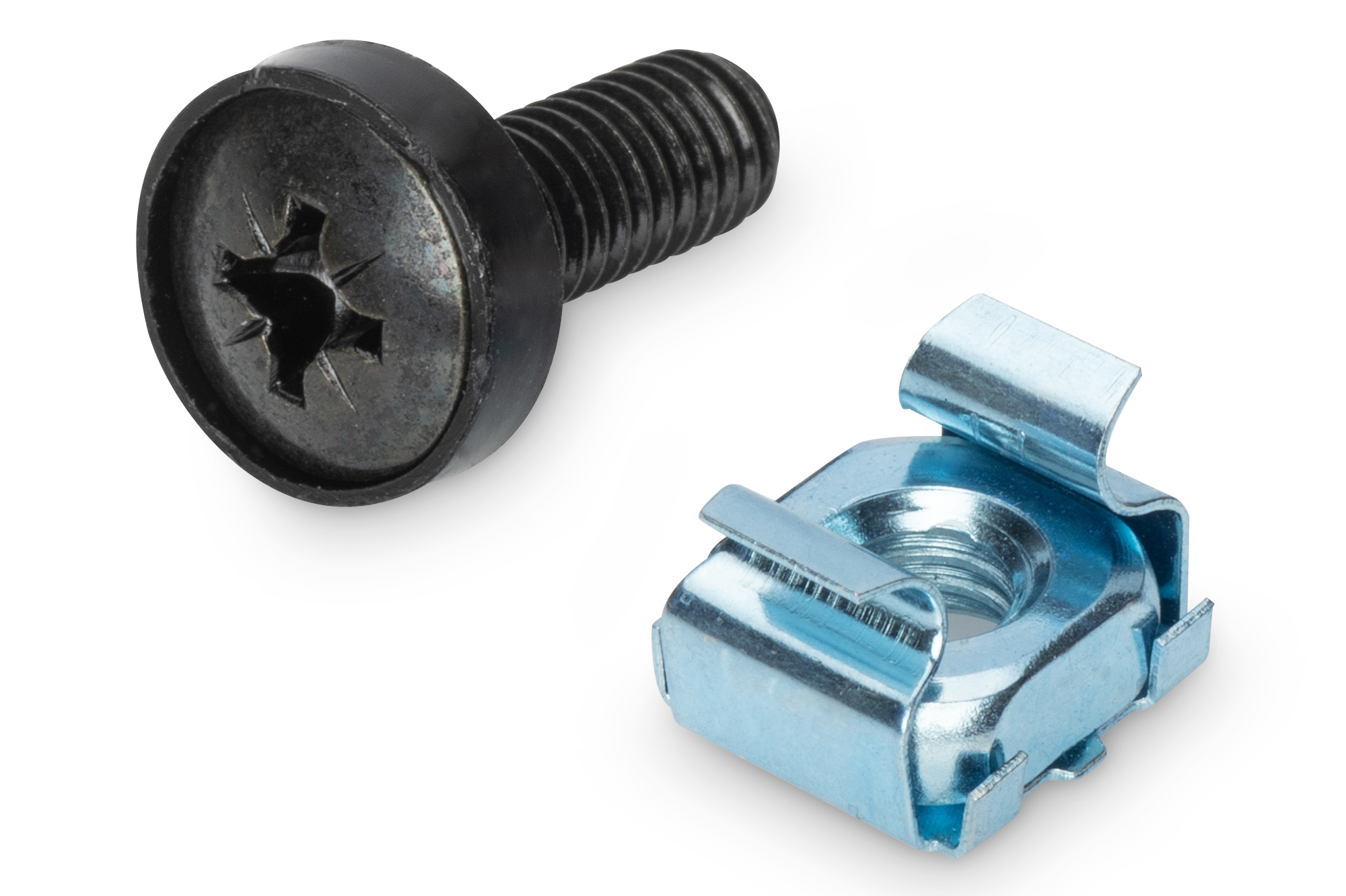 Pilt Digitus Fixing set for 483 mm (19‘‘) and 254 mm (10") components, M6, 50 pcs | DN-19 SET