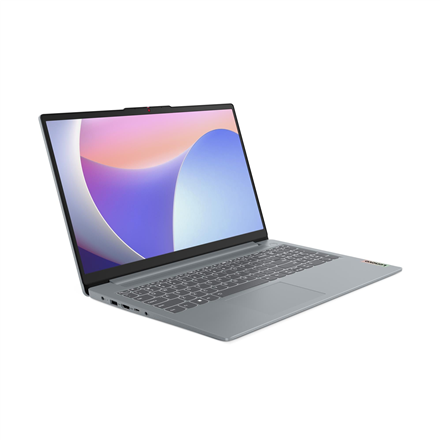 Pilt Lenovo IdeaPad Slim 3 15IAN8 | Arctic Grey | 15.6 " | TN | FHD | 1920 x 1080 pixels | Anti-glare | Intel Core i3 | i3-N305 | 8 GB | Soldered LPDDR5 | Solid-state drive capacity 512 GB | Intel UHD Graphics | Windows 11 Home | 802.11ax | Bluetooth version 5.2 | Keyboard language Nordic | Keyboard backlit | Warranty 24 month(s) | Battery warranty 12 month(s)
