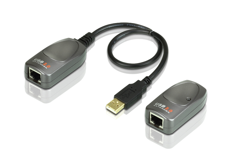 Pilt Aten USB 2.0 Cat 5 Extender (up to 60m) | Aten | USB 2.0 Cat 5 Extender (up to 60m) | 60 m