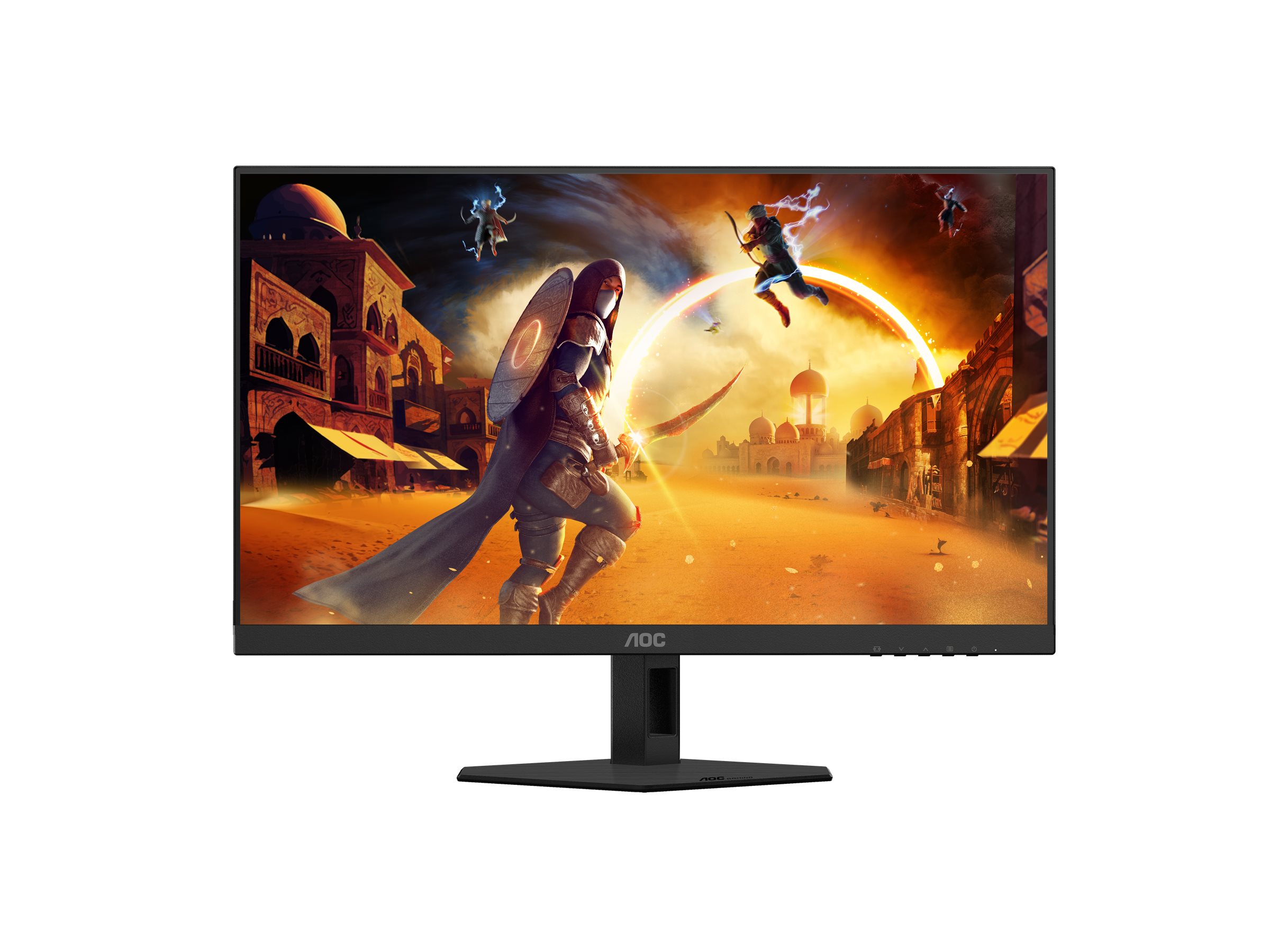 Pilt AOC | 24G4HRE | 24 " | Fast IPS | FHD | 16:9 | 200 Hz | 0.5 ms | 1920 x 1080 pixels | 300 cd/m² | HDMI ports quantity 2 | Black