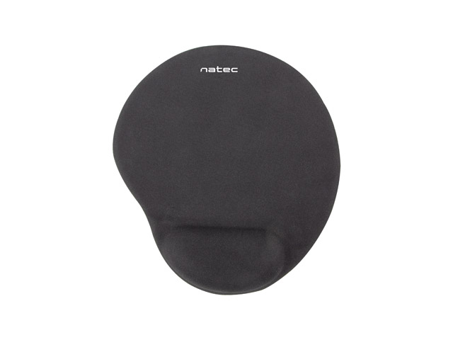 Pilt Natec Mouse Pad, Marmot, Black, Gel Filling 225x245 mm | Natec | Mouse Pad | Marmot | mm | Black