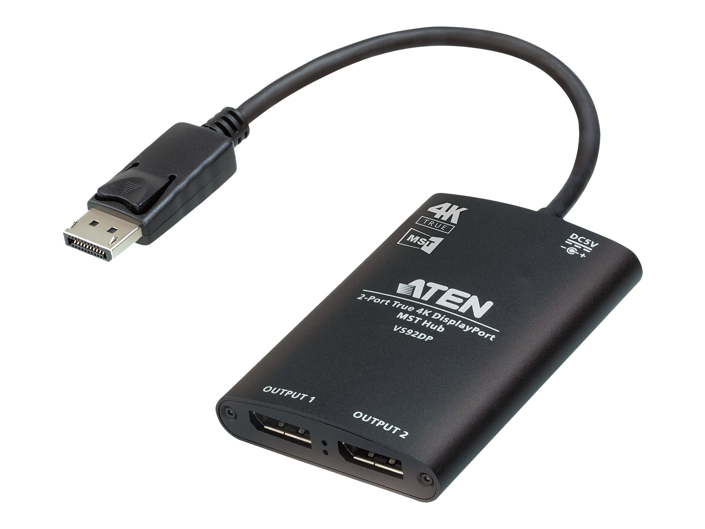 Pilt Aten | DisplayPort to 2 DisplayPort | VS92DP-AT | DP to DP