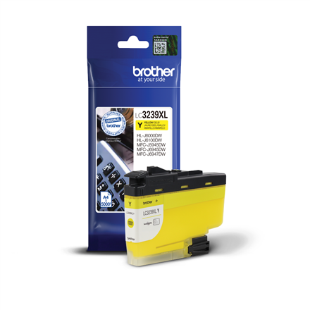 Pilt Brother High-yield Ink Cartridge | LC3239XLY | Ink | Yellow