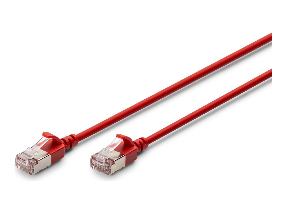 Pilt Digitus Slim Patch Cable, 1 m | DK-1632-A-010S-R | Red