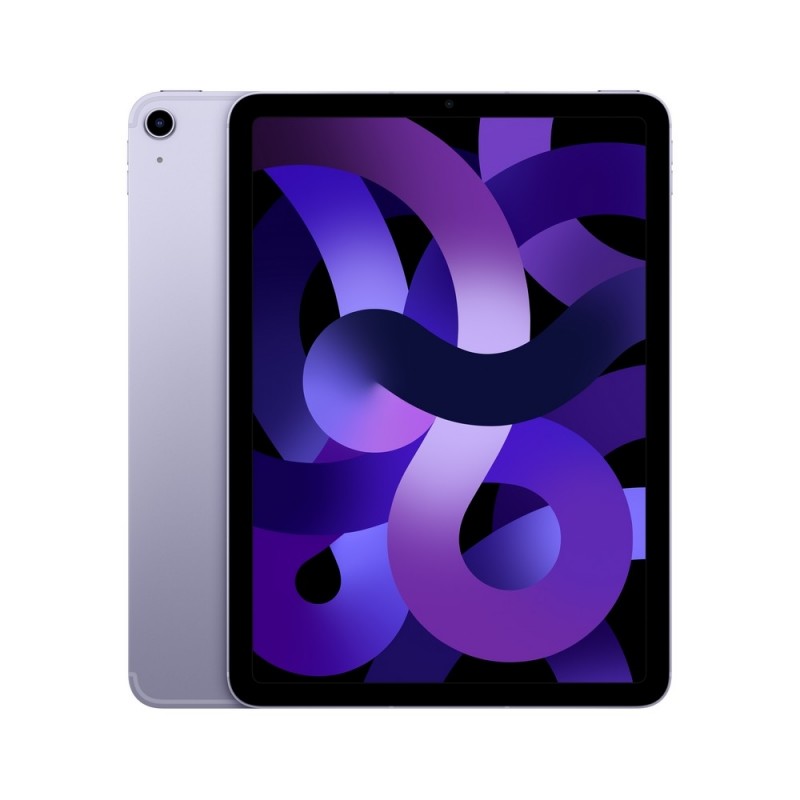 Pilt Apple | iPad Air 5th Gen | 10.9 " | Purple | Liquid Retina IPS LCD | Apple M1 | 8 GB | 256 GB | 5G | Wi-Fi | Front camera | 12 MP | Rear camera | 12 MP | Bluetooth | 5.0 | iPadOS | 15.4 | Warranty 12 month(s)