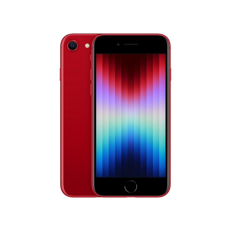 Pilt Apple | iPhone SE 3rd Gen | (PRODUCT)RED | 4.7 " | Retina HD | Apple | A15 Bionic | Internal RAM 4 GB | 64 GB | Single SIM | Nano-SIM | 3G | 4G | 5G | Main camera 12 MP | Secondary camera 7 MP | iOS | 15.4 | 2018  mAh