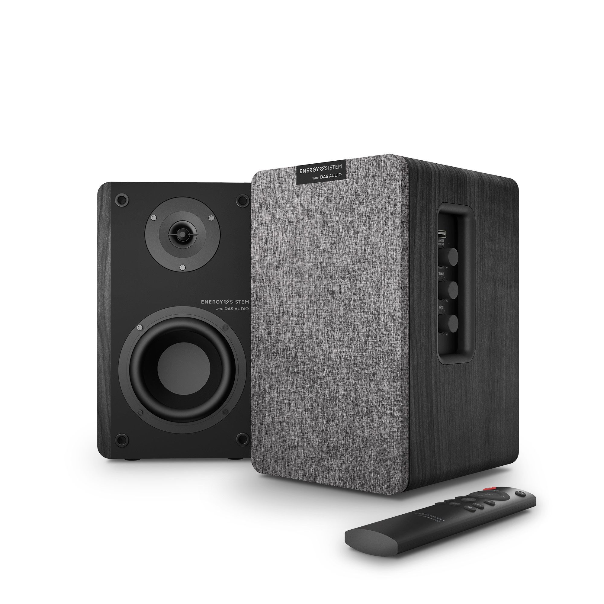 Pilt Energy Sistem Studio Monitor 4 Hi Fi Energy Sistem | Bookshelf Speaker | Studio Monitor 4 Hi Fi | 80 W | Bluetooth | Wireless connection