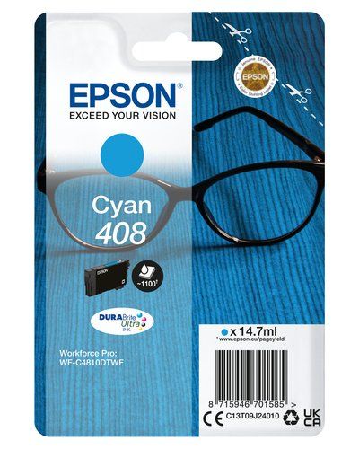 Pilt Epson DURABrite Ultra 408L | Ink cartrige | Cyan