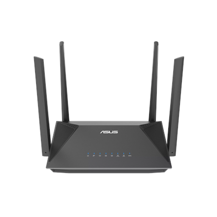 Pilt Asus RT-AX52 Pro AX3000 AiMesh wireless router | 802.11ax | 574/2402 Mbit/s | Ethernet LAN (RJ-45) ports 3 | Mesh Support Yes | MU-MiMO No | No mobile broadband | Antenna type External
