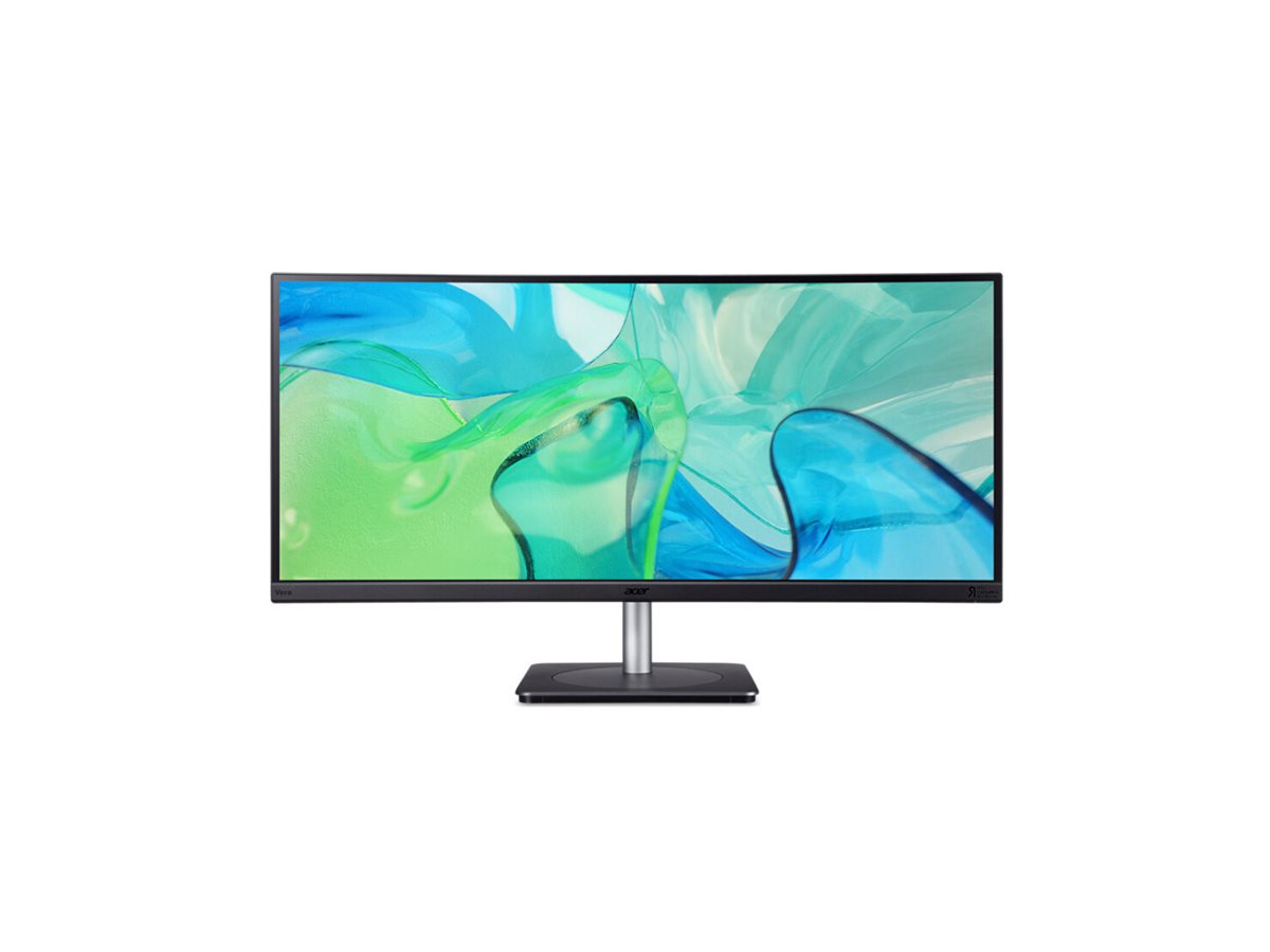 Pilt Acer 86CM 34W CB343CURBEMIIPHUZX CURVED ZEROFRAME IPS WQHD 21:9 1MS(VRB) 300NITS 2XHDMI DP TYPE-C RJ45 MM | Acer