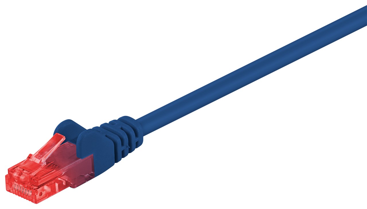 Pilt Goobay CAT 6, U/UTP | Patch cord | Blue