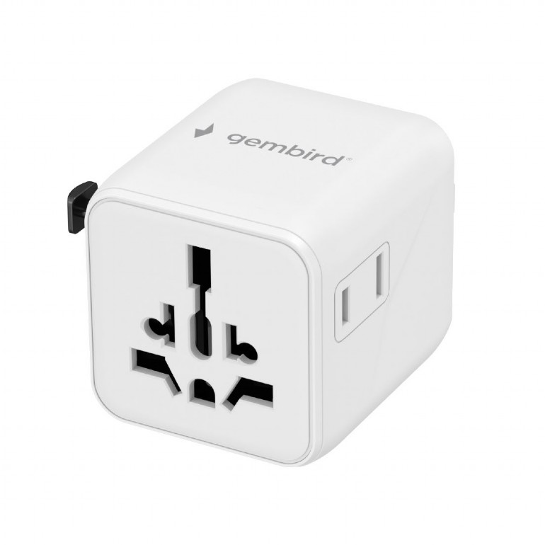 Pilt Gembird Universal travel power adapter | TPA-INT-01-W | Travel adapter