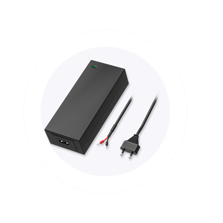 Pilt Teltonika - PR317EUA  - EU power supply, 62W (AC/DC Power supply EU Plug 48V 1.3A 1500+2000mm with 2.5mm^2 wire ferrule) | Teltonika EU 2-PIN POWER SUPPLY 62W for TSW200 | EU 2-PIN POWER SUPPLY, 62W