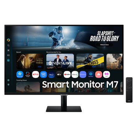 Pilt Samsung | LS32FM700UUXDU | 32 " | VA | 16:9 | 60 Hz | 4 ms | 3840 x 2160 pixels | 300 cd/m² | HDMI ports quantity 2 | Black