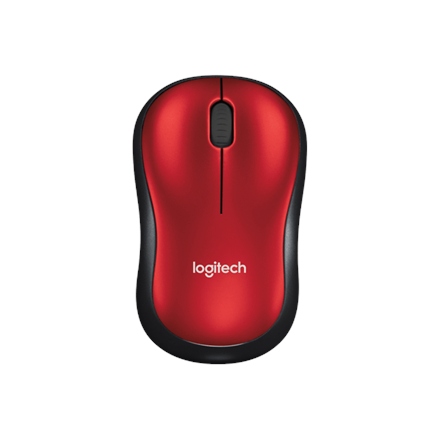 Pilt Logitech | Mouse | M185 | Wireless | Red