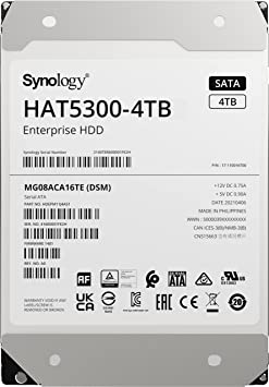 Pilt Synology | Hard Drive | HAT5300-4T | 7200 RPM | 4000 GB | MB