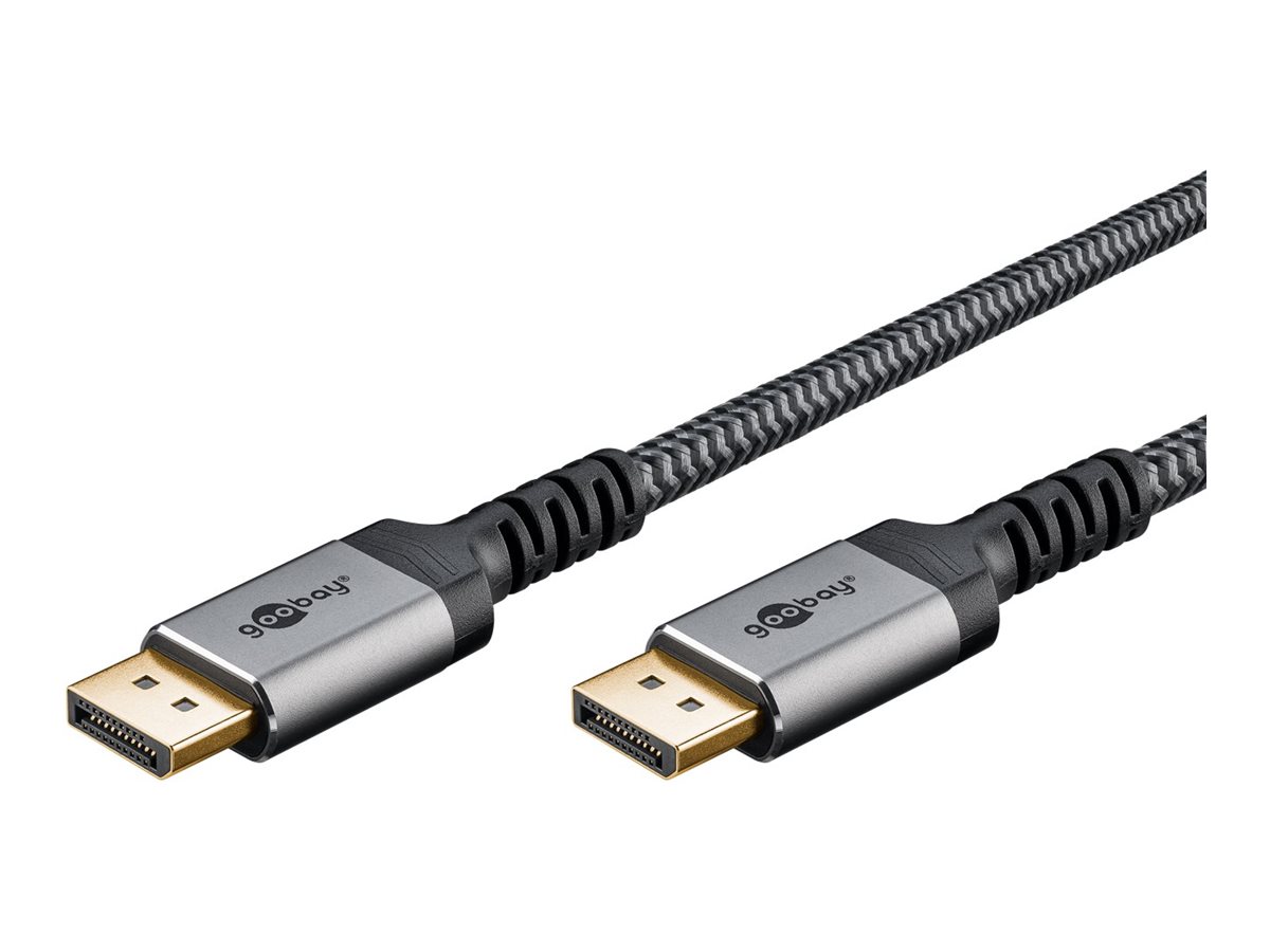 Pilt Goobay DisplayPort Cable 2.0/2.1, 54 Gbit/s | 75680 | DisplayPort to  DisplayPort