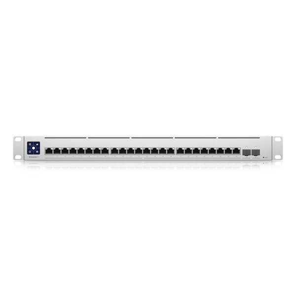 Pilt Ubiquiti | Unifi Switch | USW-EnterpriseXG-24 | Managed L3 | Rackmountable | 10/100 Mbps (RJ-45) ports quantity | 1 Gbps (RJ-45) ports quantity 24 | SFP+ ports quantity 2x 25G SFP | Power supply type Internal