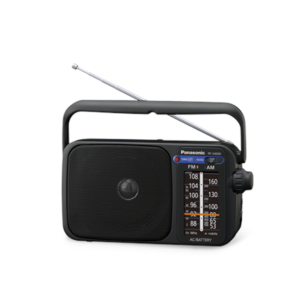 Pilt Panasonic | Portable Radio | RF-2400DEG-K | Black