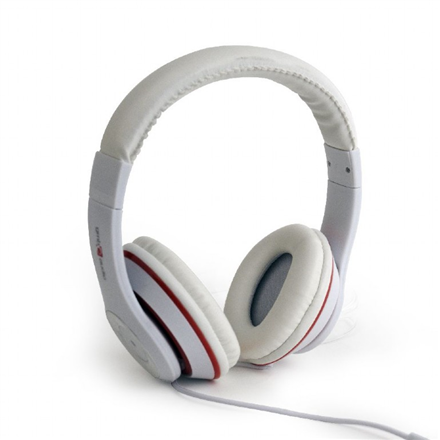 Pilt Gembird | MHS-LAX-W Stereo headset "Los Angeles" | Wired | On-Ear | Microphone | White