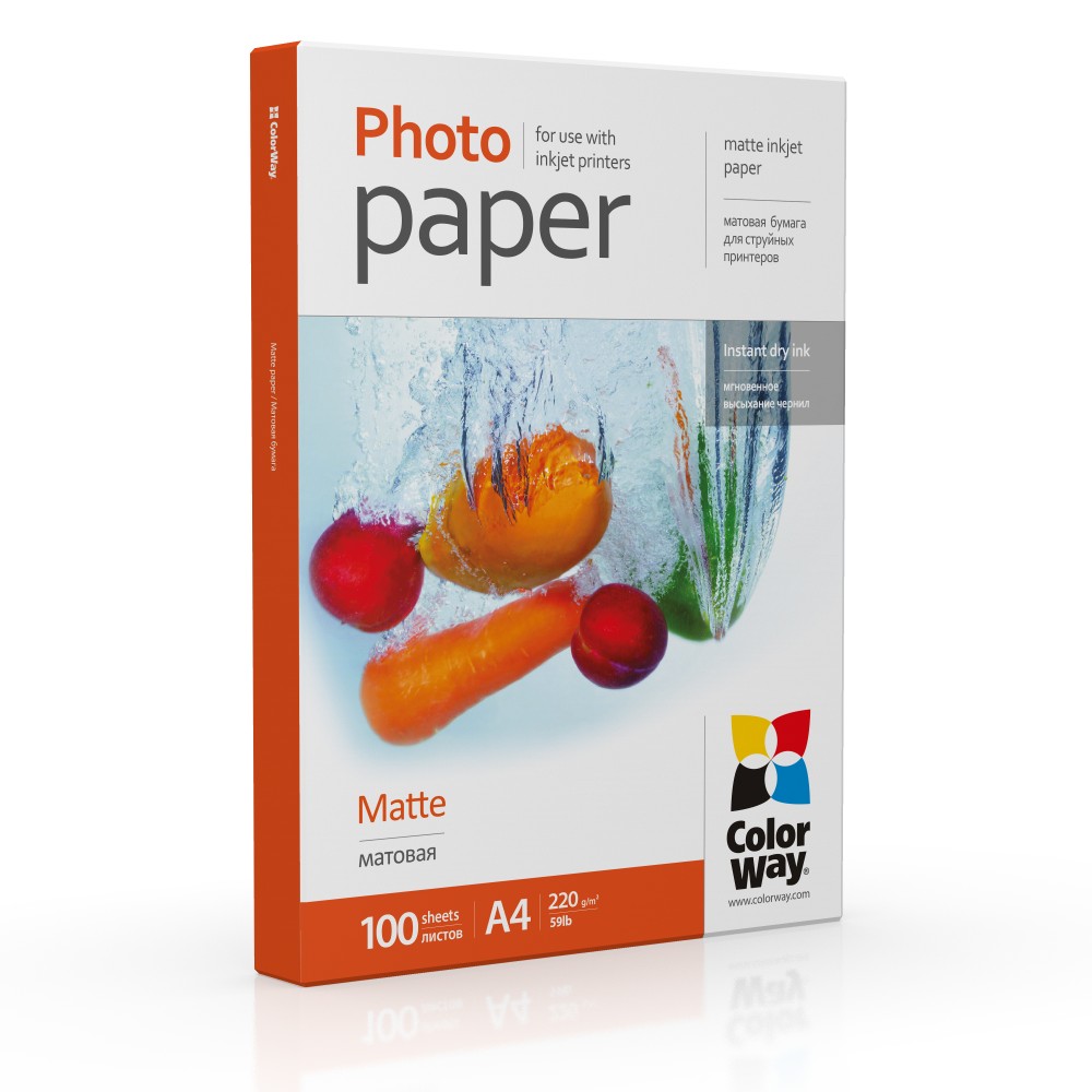 Pilt Photo Paper | PM220100A4 | White | 220 g/m² | A4 | Matte