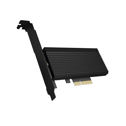 Pilt Raidsonic | Converter for 1x HDD/SSD for PCIe x4 slot | IB-PCI208-HS | Black