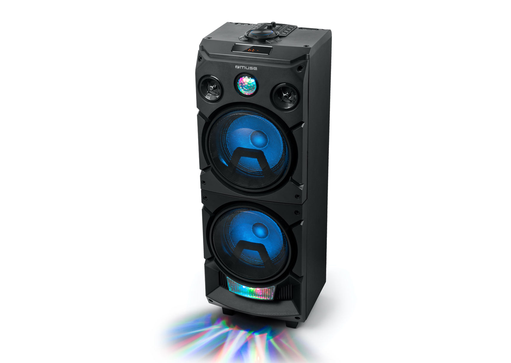 Pilt Muse | Bluetooth Party Box Speaker | M-1935DJ | 400 W | Bluetooth | Portable | Wireless connection