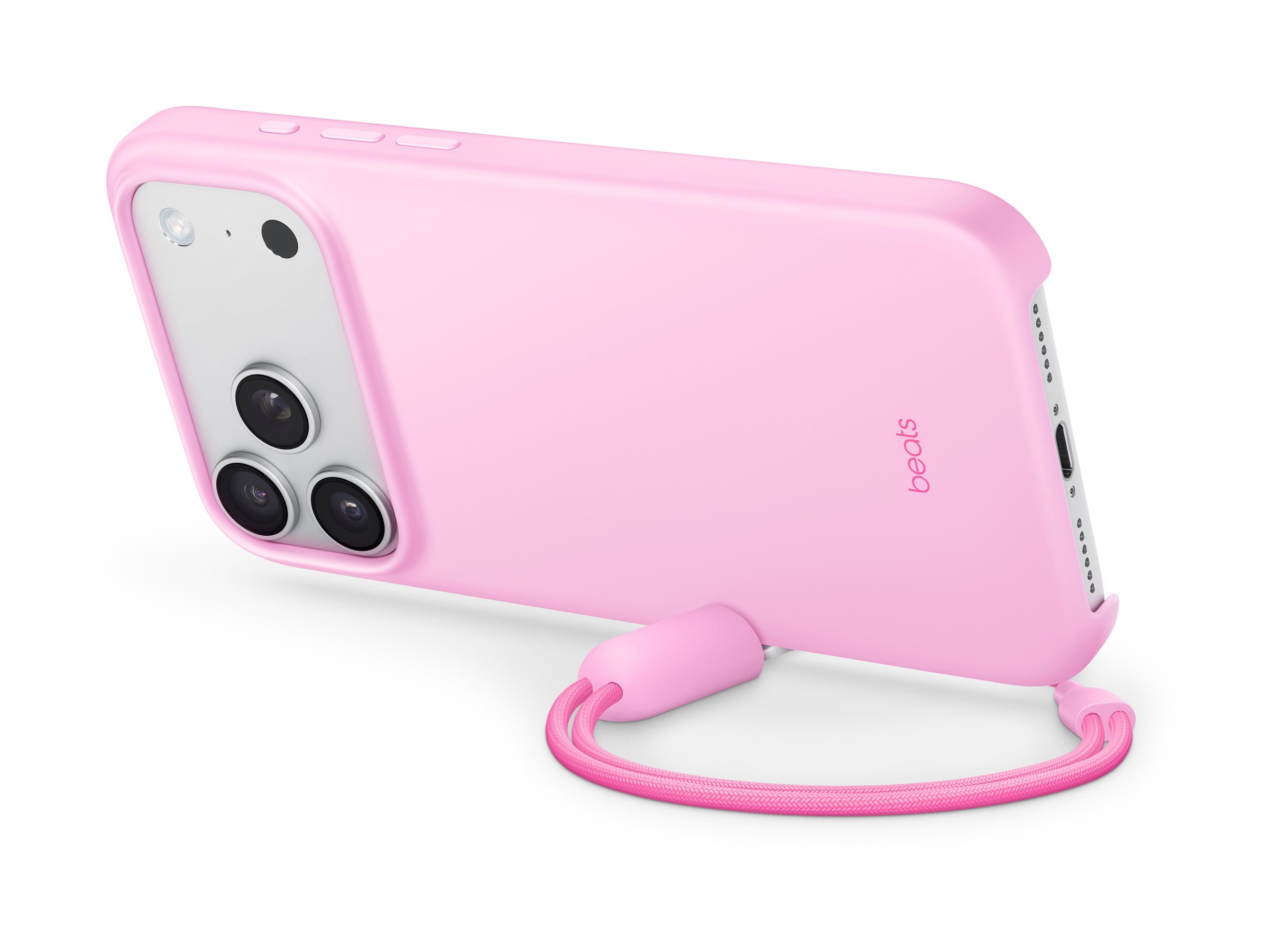 Pilt Beats iPhone 17 Pro Max Kickstand Case with MagSafe and Camera Control - Pebble Pink | Beats