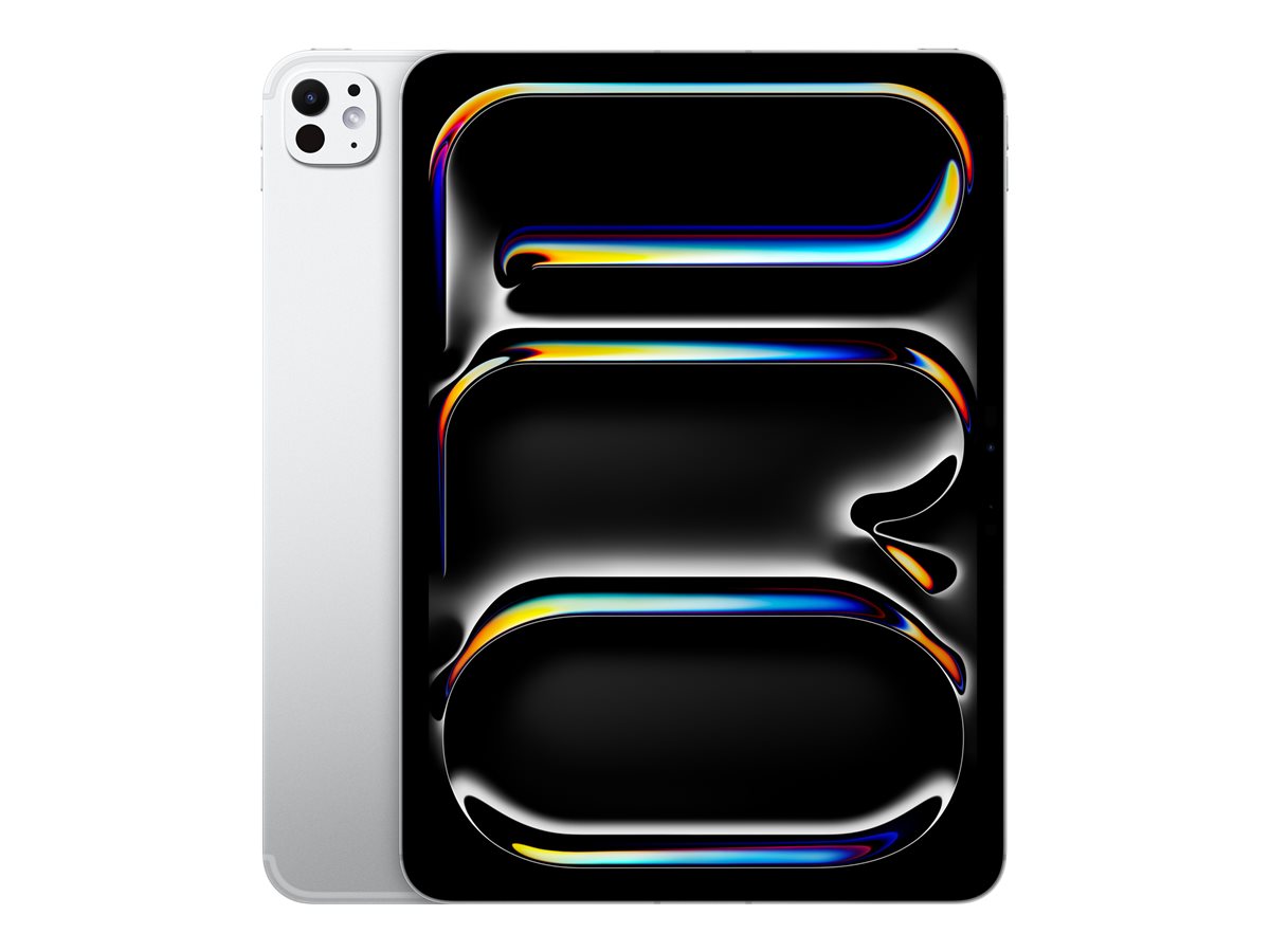 Pilt Apple | iPad Pro | 11 " | Silver | OLED, Ultra Retina XDR | 2420 x 1668 pixels | Apple M5 | 12 GB | 512 GB | Wi-Fi | Front camera | 12 MP | Rear camera | 12 MP | Bluetooth | 6 | iPadOS | USB-C charging cable