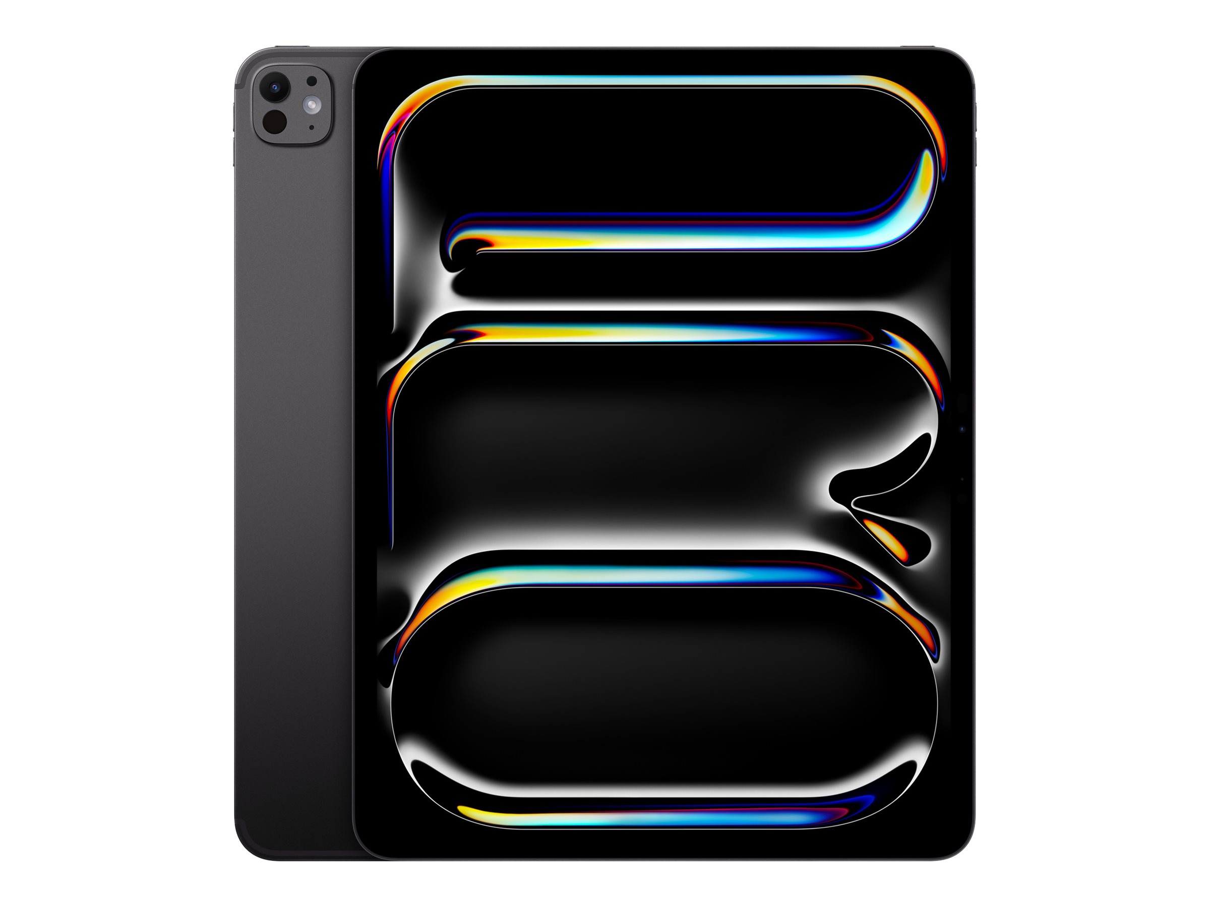 Pilt Apple | iPad Pro | 13 " | Space Black | OLED, Ultra Retina XDR | 2752 x 2064 pixels | Apple M5 | 16 GB | 2000 GB | Wi-Fi | Front camera | 12 MP | Rear camera | 12 MP | Bluetooth | 6 | iPadOS | USB-C charging cable