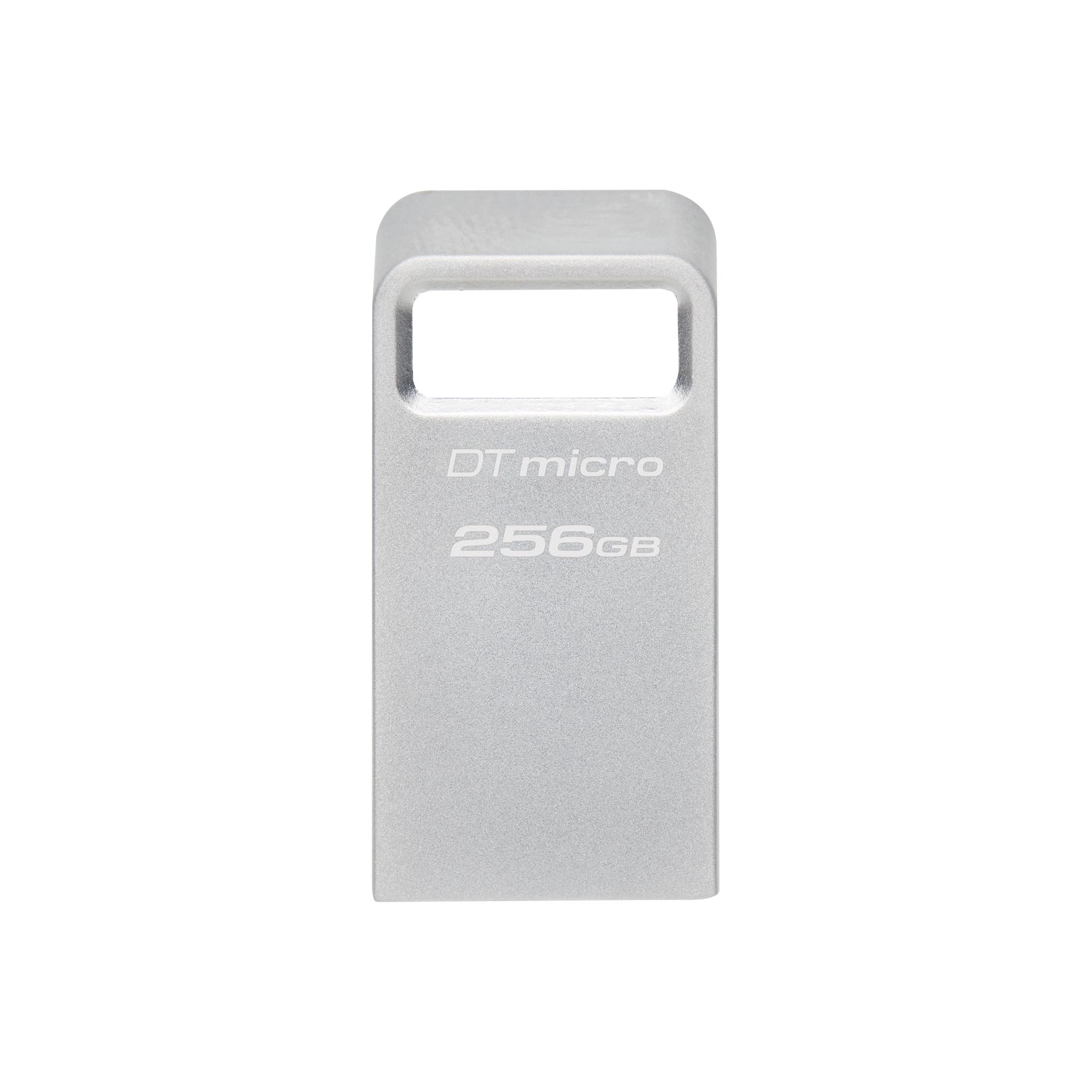 Pilt Kingston | USB 3.2 Flash Drive | DataTraveler micro | 256 GB | USB 3.2 | Silver