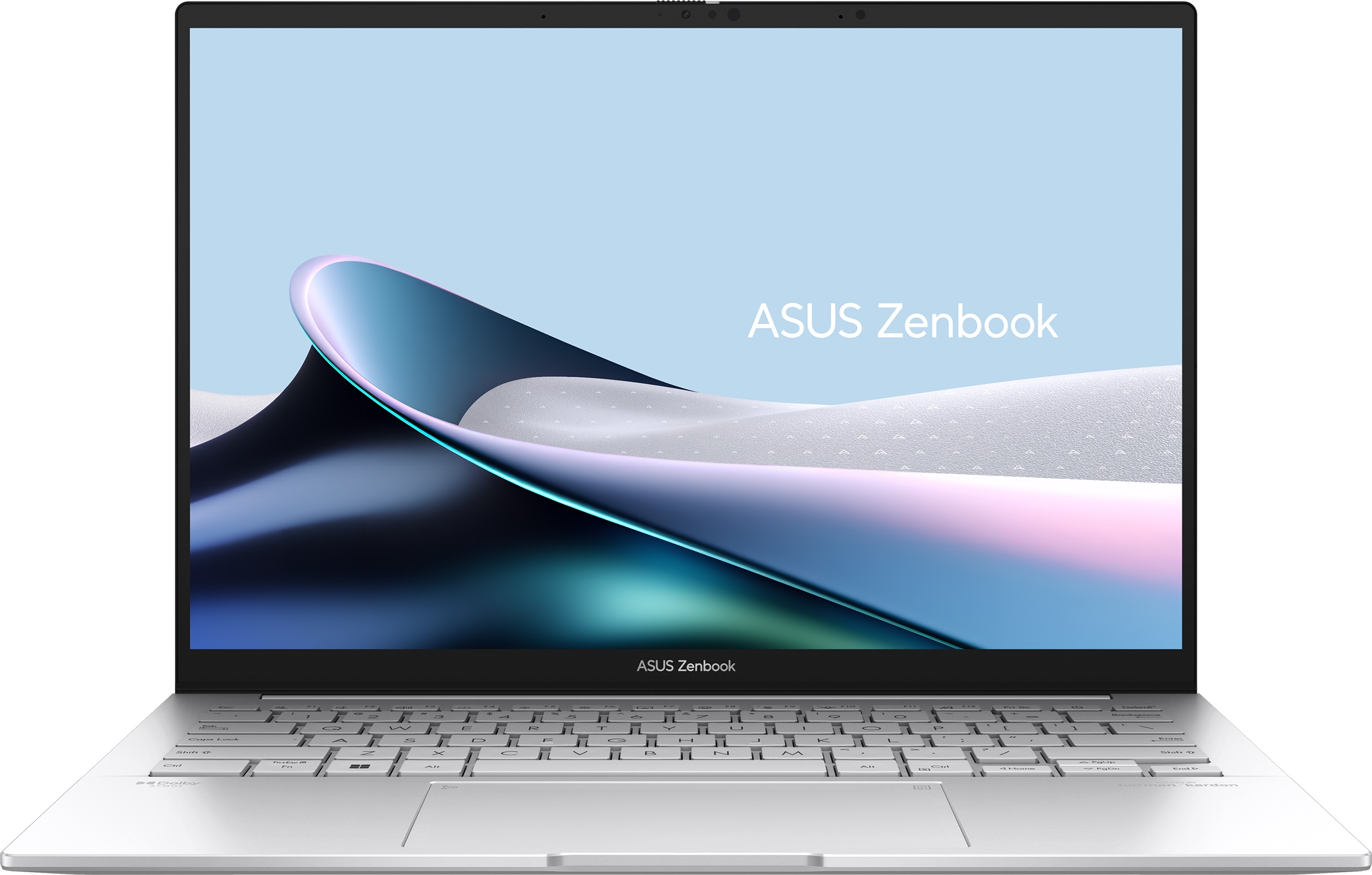 Pilt Asus | Zenbook | 14 UX3405CA-QL219W | Foggy Silver | 14 " | OLED | Touchscreen | WUXGA | 1920 x 1200 pixels | Glossy | Intel Core Ultra 5 | 225H | 16 GB | LPDDR5X | Solid-state drive capacity 512 GB | Intel Arc Graphics | Windows 11 Home | 802.11be | Bluetooth version 5.4 | Keyboard language English | Keyboard backlit