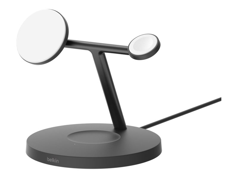 Pilt BELKIN BOOST CHARGE PRO 3in1 Qi2 15w Wireless Charger with Apple watch fast charge | Belkin