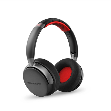 Pilt Energy Sistem Headphones | Power Sport | Built-in microphone | Bluetooth | Black/Red