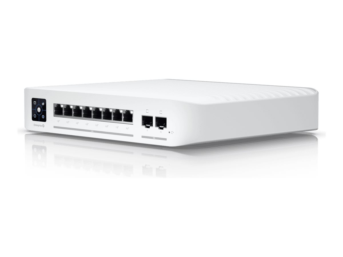 Pilt Ubiquiti Unifi Switch Pro 8 PoE | USW-PRO-8-POE | Managed L3 | Desktop/Wall-mountable | SFP+ ports quantity 2 | Power supply type AC/DC, Internal, 150W