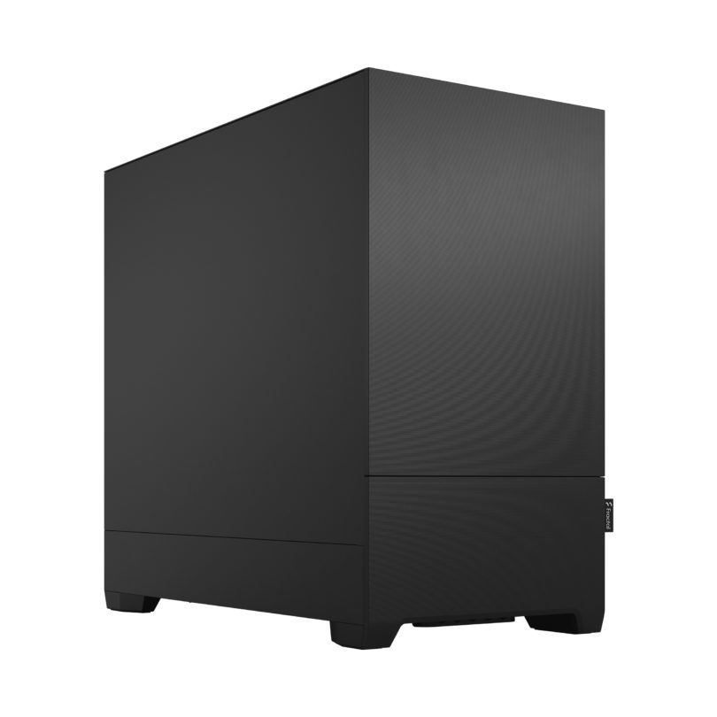 Pilt Fractal Design | Pop Mini Silent | Side window | Black Solid | mATX, Mini ITX | Power supply included No | ATX