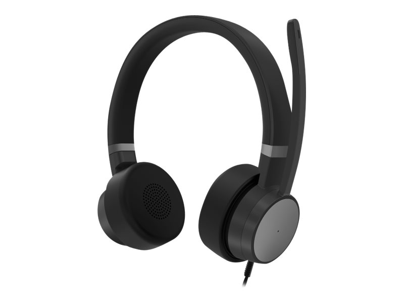 Pilt Lenovo | Go Wired ANC Headset | Built-in microphone | Black | USB Type-A, USB Type-C | Wired