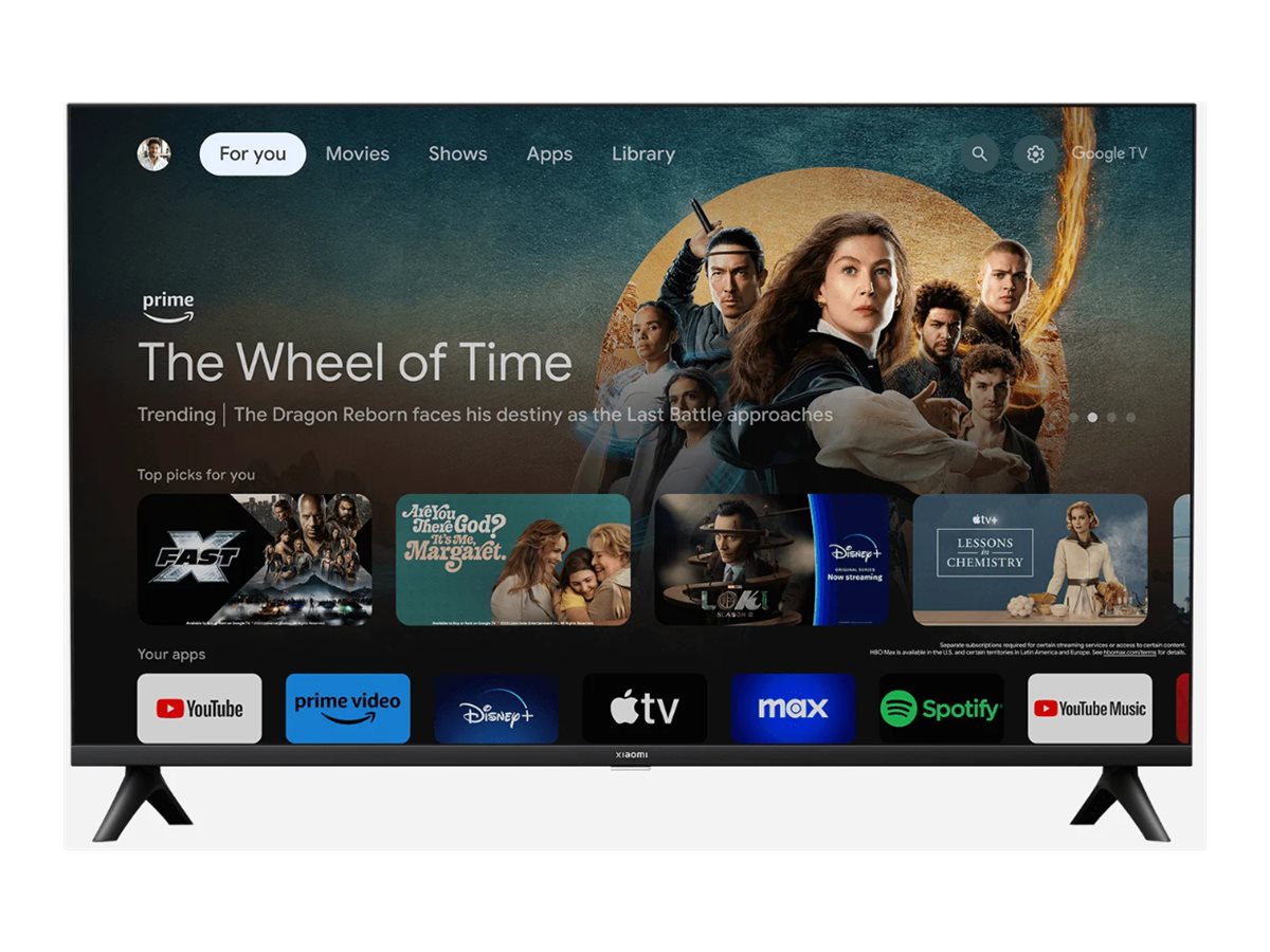 Pilt Xiaomi TV | A 2025 | 32 | Smart TV | Google TV | HD | Black