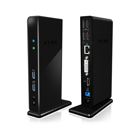 Pilt Raidsonic | ICY BOX | IB-DK2241AC Multi Docking Station | USB-A  Dock | Warranty 12 month(s)