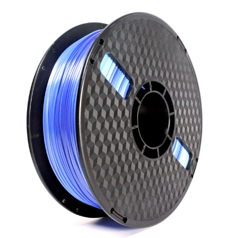 Pilt Flashforge Filament, PLA Silk Ice | 3DP-PLA-SK-01-ICE | 1.75 mm diameter, 1kg/spool | Ice blue + Dark blue